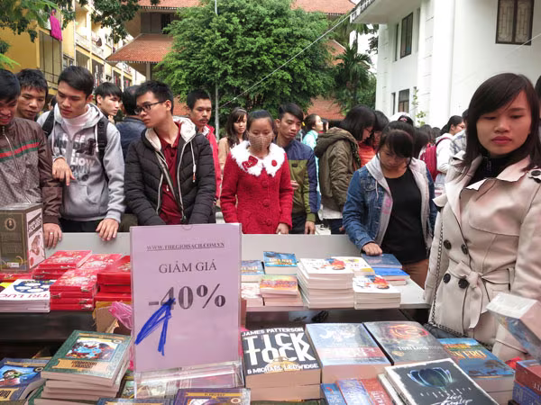 "Chợ phiên sách cũ" đầu năm ảnh 1 "Chợ phiên sách cũ" đầu năm ảnh 1