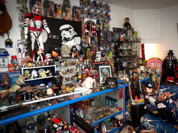 Sưu tập 20.000 vật dụng liên quan tới Star Wars ảnh 1 Sưu tập 20.000 vật dụng liên quan tới Star Wars ảnh 1