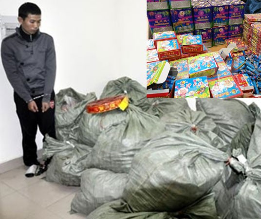 Bắt nhiều vụ tàng trữ, vận chuyển pháo nổ ảnh 1 Bắt nhiều vụ tàng trữ, vận chuyển pháo nổ ảnh 1