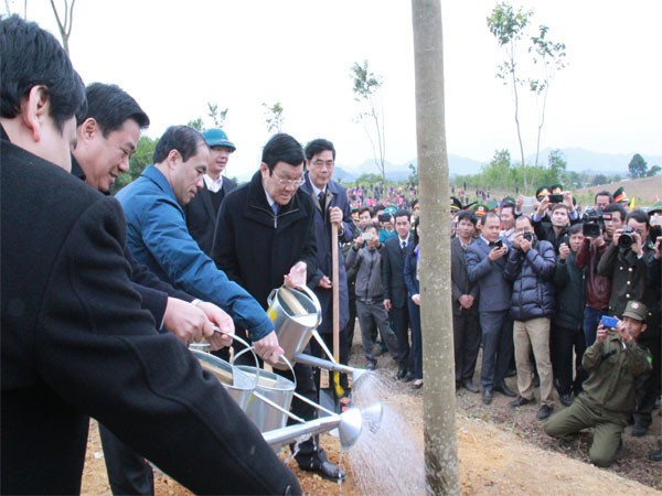 Trồng cây, trồng rừng mang ý nghĩa chiến lược ảnh 1 Trồng cây, trồng rừng mang ý nghĩa chiến lược ảnh 1