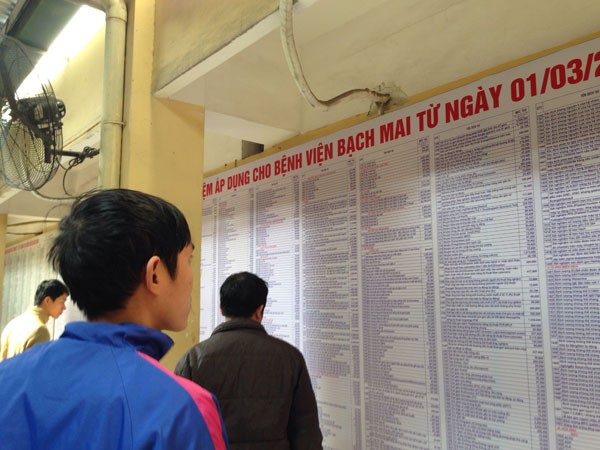 Ngày đầu tăng viện phí - không nhiều xáo trộn ảnh 1 Ngày đầu tăng viện phí - không nhiều xáo trộn ảnh 1