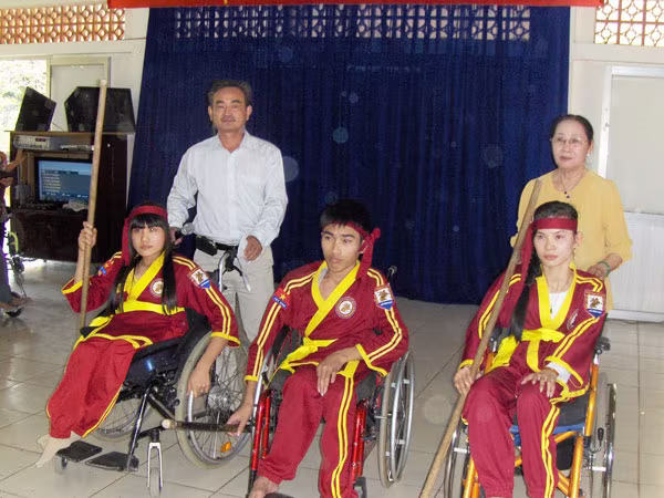 Lớp võ của những học viên đặc biệt ảnh 2 Lớp võ của những học viên đặc biệt ảnh 2