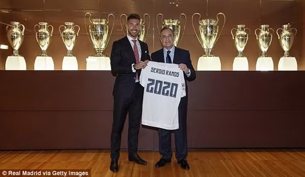 Real Madrid họp báo hoành tráng giới thiệu Ramos gia hạn hợp đồng ảnh 4 Real Madrid họp báo hoành tráng giới thiệu Ramos gia hạn hợp đồng ảnh 4