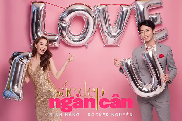 Rocker Nguyễn quỳ gối "tỏ tình" với Minh Hằng dịp Valentine ảnh 3 Rocker Nguyễn quỳ gối "tỏ tình" với Minh Hằng dịp Valentine ảnh 3