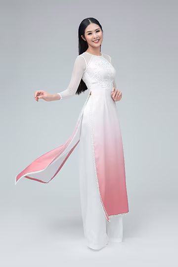 Ngọc Hân làm "nàng thơ" trong BST áo dài của Hà Duy ảnh 6