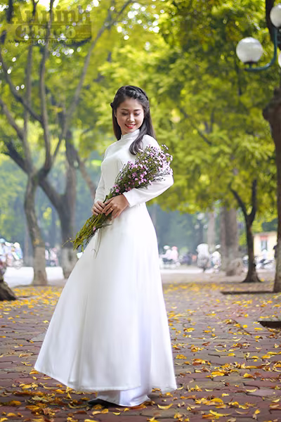 Nữ sinh Đại học PCCC đẹp dịu dàng trong tà áo dài truyền thống ảnh 12 Nữ sinh Đại học PCCC đẹp dịu dàng trong tà áo dài truyền thống ảnh 12