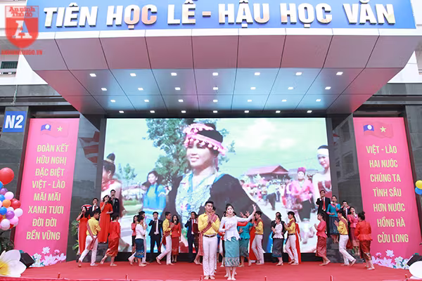 Nơi ươm mầm và nhân tình đoàn kết hữu nghị Việt - Lào ảnh 2 Nơi ươm mầm và nhân tình đoàn kết hữu nghị Việt - Lào ảnh 2