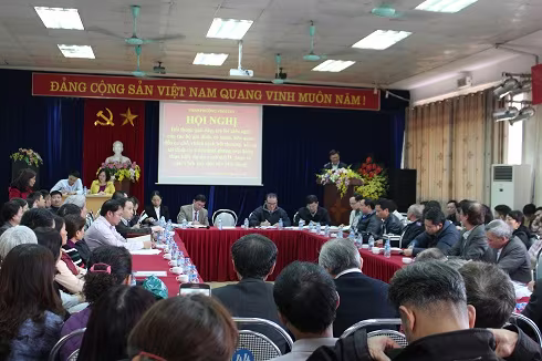 Đối thoại giải đáp kiến nghị của người dân liên quan dự án Vành đai II ảnh 1 Đối thoại giải đáp kiến nghị của người dân liên quan dự án Vành đai II ảnh 1