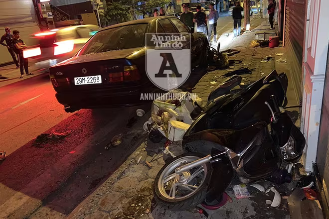 Hà Nội: Thông tin mới nhất vụ tài xế xe BMW gây tai nạn khiến 5 người bị thương ảnh 1
