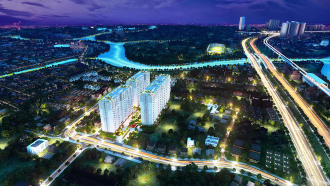 Một dự án cạnh ga số 9 tuyến Metro đang rất được khách hàng quan tâm