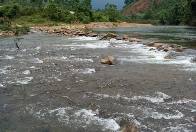 Khe Trồ nơi xảy ra vụ tai nạn