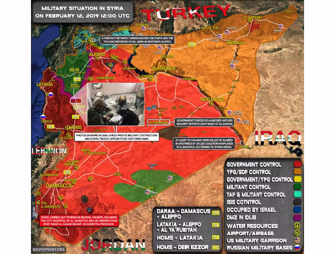 Căng thẳng leo thang không chỉ đối với bắc Hama mà trên toàn lãnh thổ Syria Căng thẳng leo thang không chỉ đối với bắc Hama mà trên toàn lãnh thổ Syria