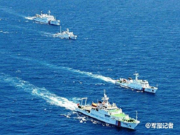 Trung Quốc điều 3 tàu hải cảnh quần thảo Senkaku/Điếu Ngư, thách thức Mỹ-Nhật ảnh 2 Trung Quốc điều 3 tàu hải cảnh quần thảo Senkaku/Điếu Ngư, thách thức Mỹ-Nhật ảnh 2