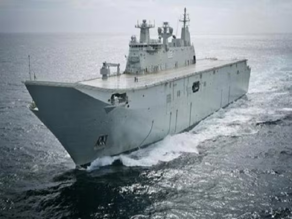 Australia tiếp nhận tàu đổ bộ tấn công hạng nặng lớp“Canberra” đầu tiên ảnh 2 Australia tiếp nhận tàu đổ bộ tấn công hạng nặng lớp“Canberra” đầu tiên ảnh 2