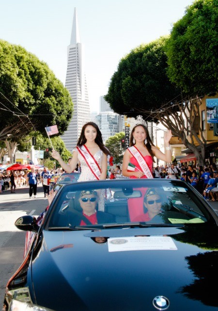 Hoa hậu Jennifer Chung “đọ sắc” cùng Hoa hậu San Francisco ảnh 4 Hoa hậu Jennifer Chung “đọ sắc” cùng Hoa hậu San Francisco ảnh 4