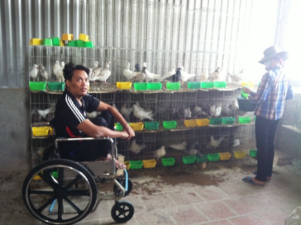 Hai lần tù, bị liệt nửa người vẫn trở thành ông chủ nuôi chim giàu có ảnh 2 Hai lần tù, bị liệt nửa người vẫn trở thành ông chủ nuôi chim giàu có ảnh 2
