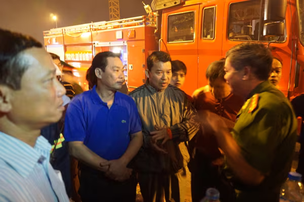 Vụ hỏa hoạn gần tòa nhà Keangnam: Khẩn trương, linh hoạt phương án tác chiến chữa cháy ảnh 1 Vụ hỏa hoạn gần tòa nhà Keangnam: Khẩn trương, linh hoạt phương án tác chiến chữa cháy ảnh 1