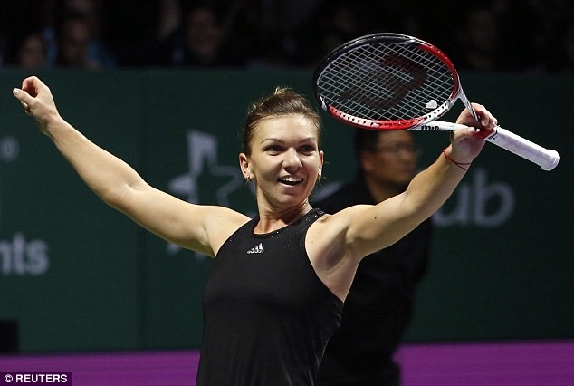 Đè bẹp Serena Williams, Simona Halep là ngôi sáng nhất WTA Finals ảnh 2 Đè bẹp Serena Williams, Simona Halep là ngôi sáng nhất WTA Finals ảnh 2