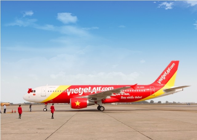 Máy bay Vietjet Air hạ cánh nhầm đầu đường băng ảnh 1 Máy bay Vietjet Air hạ cánh nhầm đầu đường băng ảnh 1