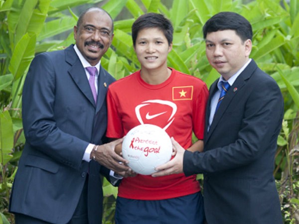 Bóng đá Việt Nam hưởng ứng chiến dịch “Protect The Goal” của Liên hợp quốc ảnh 1 Bóng đá Việt Nam hưởng ứng chiến dịch “Protect The Goal” của Liên hợp quốc ảnh 1