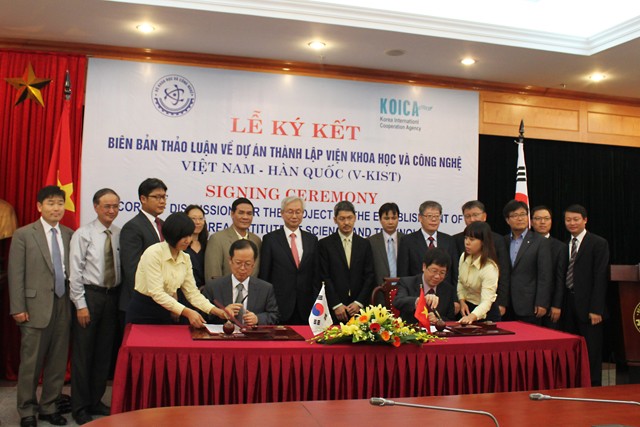 Xây dựng Viện Khoa học và Công nghệ Việt Nam-Hàn Quốc ảnh 1 Xây dựng Viện Khoa học và Công nghệ Việt Nam-Hàn Quốc ảnh 1