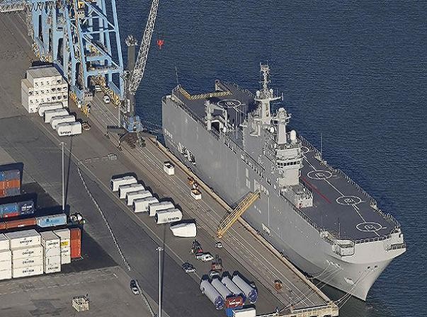 Pháp chưa quyết định bàn giao tàu sân bay Mistral cho Nga ảnh 1 Pháp chưa quyết định bàn giao tàu sân bay Mistral cho Nga ảnh 1