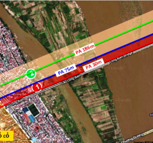 Cầu ĐS vượt sông Hồng: Sẽ cách cầu Long Biên 75m về thượng lưu? ảnh 2 Cầu ĐS vượt sông Hồng: Sẽ cách cầu Long Biên 75m về thượng lưu? ảnh 2