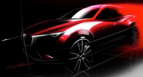 Mazda xác nhận trình làng CX-3 vào tháng 11 ảnh 1 Mazda xác nhận trình làng CX-3 vào tháng 11 ảnh 1
