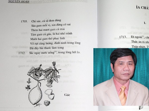 Ước mong cứu người của lương y bốc thuốc bằng... thơ ảnh 1 Ước mong cứu người của lương y bốc thuốc bằng... thơ ảnh 1