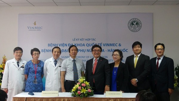 Vinmec ký thỏa thuận hợp tác với bệnh viện đại học y hàng đầu Hàn Quốc ảnh 2 Vinmec ký thỏa thuận hợp tác với bệnh viện đại học y hàng đầu Hàn Quốc ảnh 2