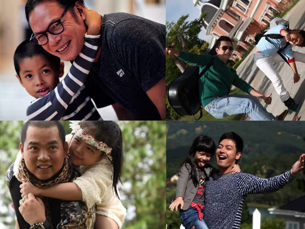 Khi các ông bố nổi tiếng làm... mẹ ảnh 1