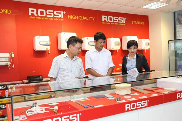 Bình nước nóng Rossi tiết kiệm tới 15% điện năng tiêu thụ ảnh 1 Bình nước nóng Rossi tiết kiệm tới 15% điện năng tiêu thụ ảnh 1