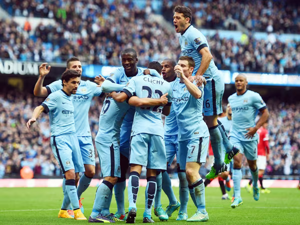 Man City 1-0 Man United: Thẻ đỏ quyết định derby ảnh 1