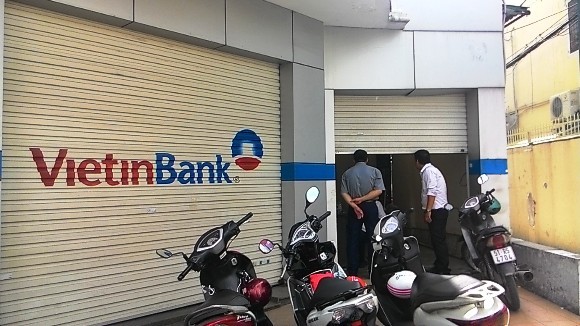Trộm đột nhập ngân hàng VietinBank, lấy phải két sắt...rỗng ảnh 1 Trộm đột nhập ngân hàng VietinBank, lấy phải két sắt...rỗng ảnh 1