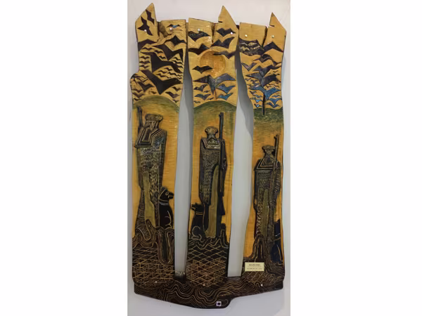 Triển lãm mỹ thuật đề tài quân sự - quốc phòng ảnh 1