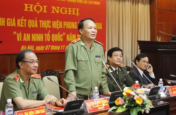 Cụm thi đua số 1 - Bộ Công an Tổng kết phong trào thi đua “Vì an ninh tổ quốc” năm 2014 ảnh 5 Cụm thi đua số 1 - Bộ Công an Tổng kết phong trào thi đua “Vì an ninh tổ quốc” năm 2014 ảnh 5