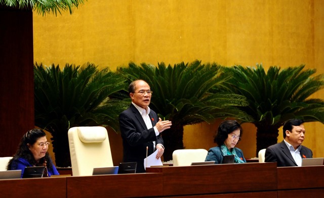 Chủ tịch QH Nguyễn Sinh Hùng: Lá phiếu cầm nhẹ nhàng, nhưng là trách nhiệm lớn với cử tri ảnh 1 Chủ tịch QH Nguyễn Sinh Hùng: Lá phiếu cầm nhẹ nhàng, nhưng là trách nhiệm lớn với cử tri ảnh 1