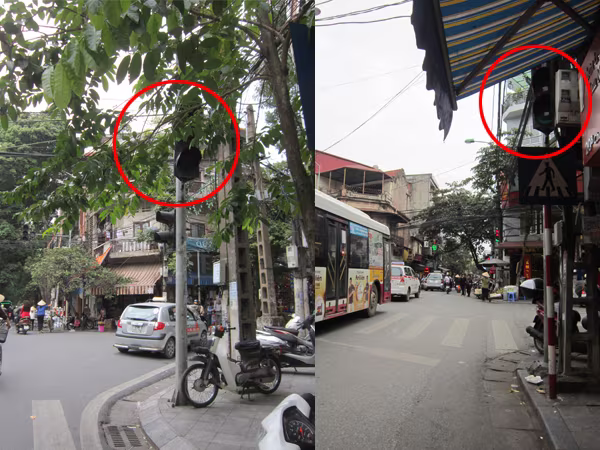 Căng thẳng như...  sang đường ở phố cổ ảnh 2