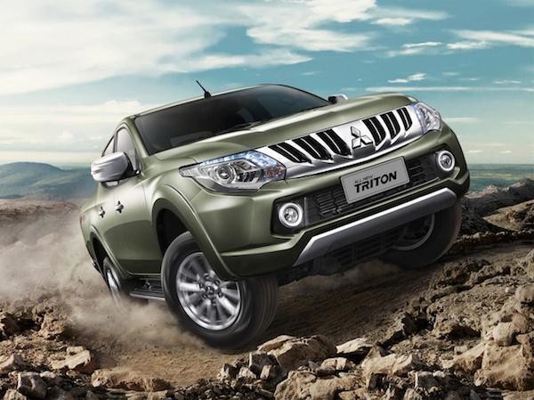 Xe bán tải Mitsubishi Triton thế hệ mới trình làng đầy ấn tượng ảnh 1 Xe bán tải Mitsubishi Triton thế hệ mới trình làng đầy ấn tượng ảnh 1