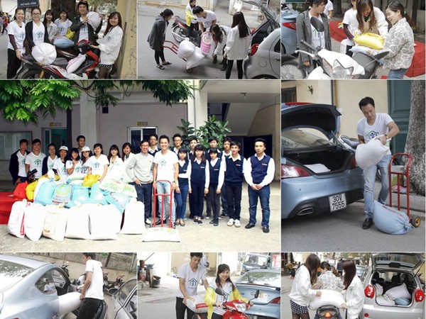 Trường THPT Anhxtanh Hà Nội chỉ nhận gạo, không nhận phong bì ảnh 1 Trường THPT Anhxtanh Hà Nội chỉ nhận gạo, không nhận phong bì ảnh 1