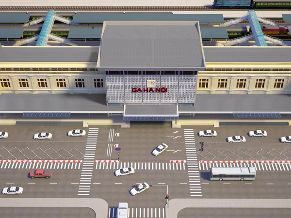 Chỉnh trang quảng trường Ga Hà Nội ảnh 1