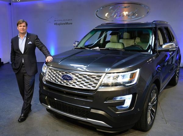 Ford chính thức giới thiệu Explorer 2016 Los Angeles Auto Show ảnh 1 Ford chính thức giới thiệu Explorer 2016 Los Angeles Auto Show ảnh 1