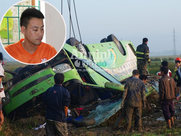 Khởi tố tài xế lái chiếc xe chở công nhân đi ăn cưới bị lật ảnh 1 Khởi tố tài xế lái chiếc xe chở công nhân đi ăn cưới bị lật ảnh 1