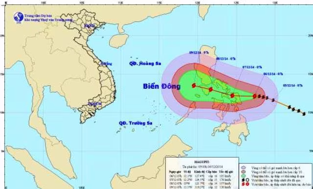 Siêu bão Hagupit đang tiến về biển Đông ảnh 2 Siêu bão Hagupit đang tiến về biển Đông ảnh 2