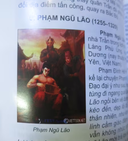 Lấy nhân vật hoạt hình ngoại lai làm chân dung danh tướng Việt Nam ảnh 1