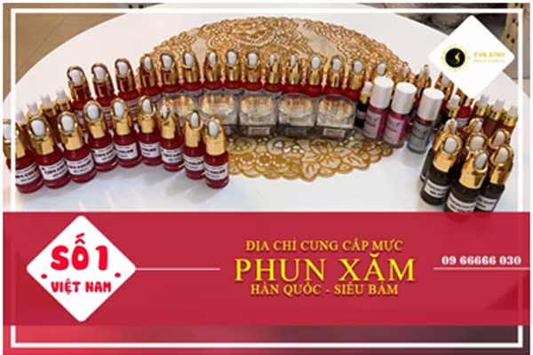 Địa chỉ cung cấp mực phun xăm thẩm mỹ Hàn Quốc siêu bám – Chất lượng hàng đầu tại Việt Nam ảnh 1