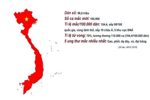 Ung thư ở Việt Nam: Những con số phải "giật mình" ảnh 4 Ung thư ở Việt Nam: Những con số phải "giật mình" ảnh 4