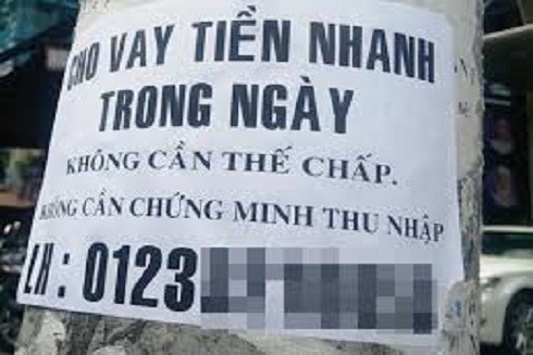 Tín dụng đen bủa vây khiến nhiều người "sập bẫy" ảnh 1 Tín dụng đen bủa vây khiến nhiều người "sập bẫy" ảnh 1