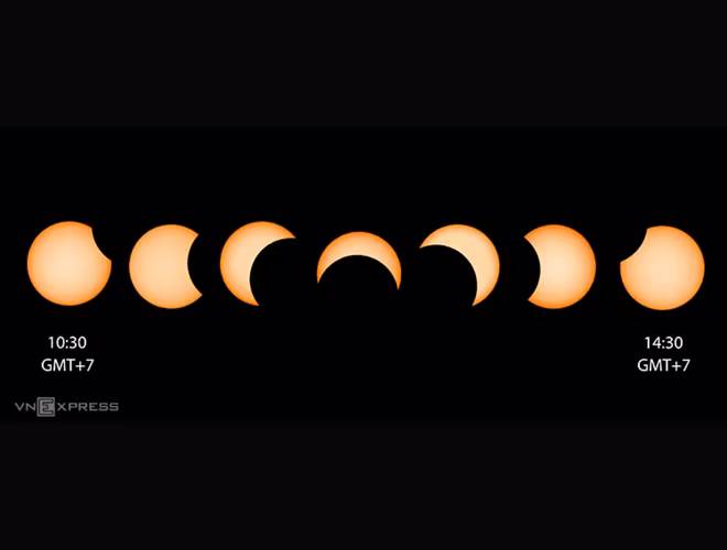 [ẢNH] Nhìn lại cảnh nhật thực "vòng tròn lửa" đi qua Việt Nam và các nước châu Á vào 26-12 ảnh 8