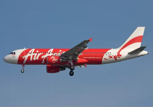 Một chiếc Airbus 320 của hãng Air Asia. Ảnh:Wikipedia airbus.jpg